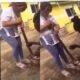 Video of Patapaa's German wife pounding Fufu Like a Real Fanti Melts Heart On Social Media