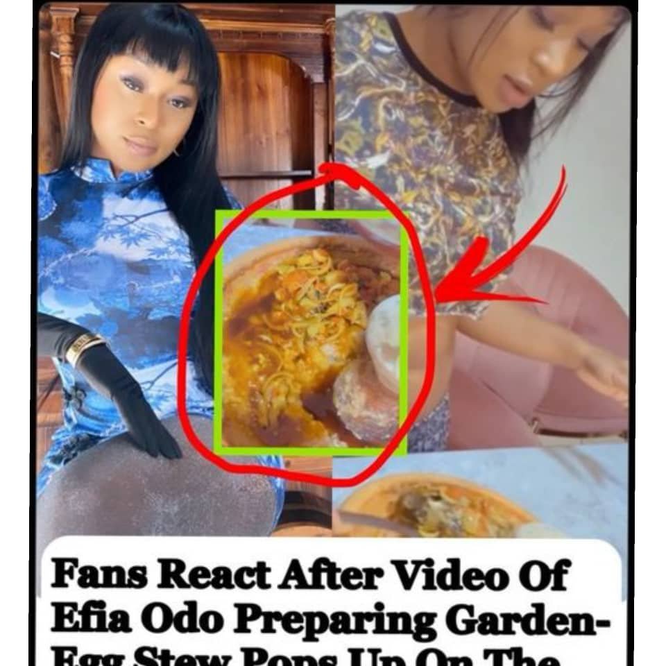 Efia Odo Shows Ghanaian Men That She’s A Real Wife And Ready For Marriage As She Prepares Real Garden Egg Stew With Earthen Bowl: Fans Praises Her [Watch]