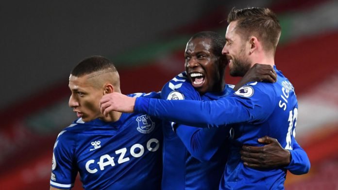 PL: Everton Smash Anfield Hoodoo With Victory Over Liverpool