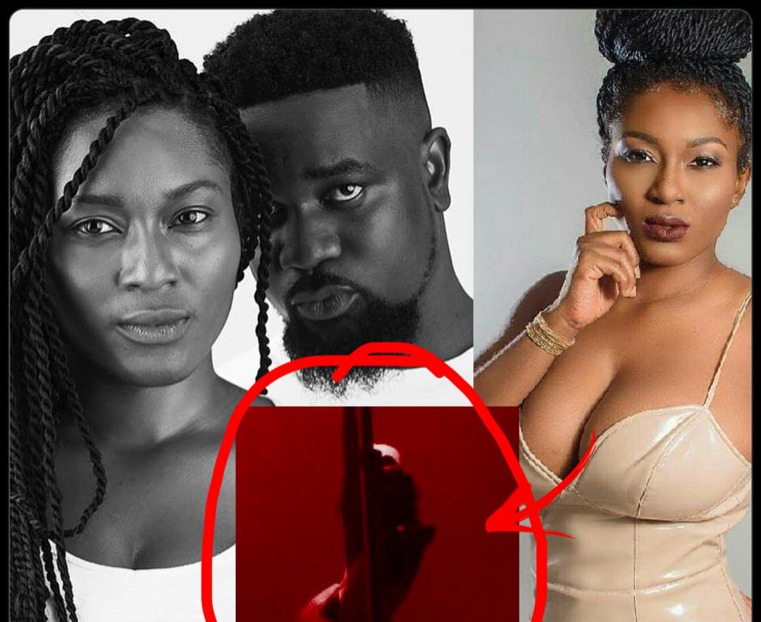 Twitter Users Descend On Sarkodie After Asking His Wife, Tracy to Join The #SilhouetteChallenge [Photos]