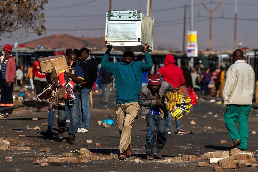 South African Unrest: Police Call For End To Violent Riots As Death Toll Climbs To Over 70