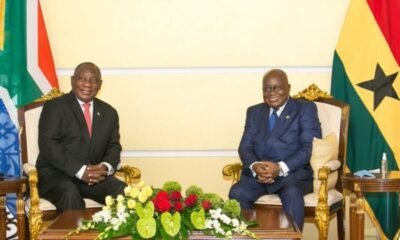 President Cyril Ramaphosa In Ghana For Two-day Visit