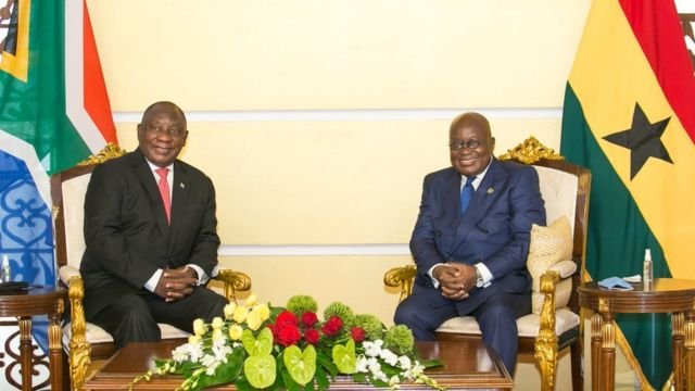 President Cyril Ramaphosa In Ghana For Two-day Visit