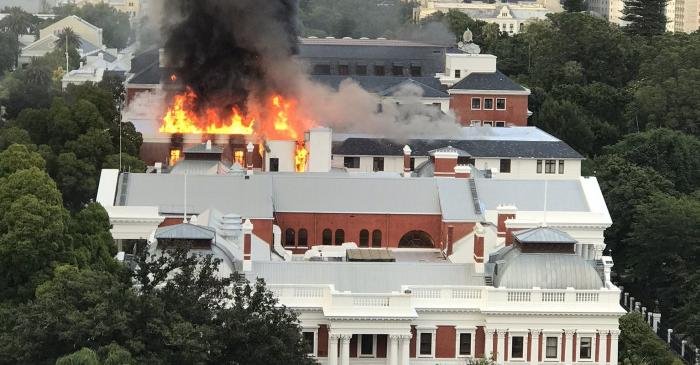 Parliament Fire: MPs must carry on with their work, says the ANC’s Pemmy Majodina