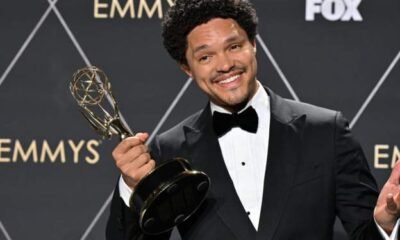 Trevor Noah Makes History as First African and Black Emmy Winner in Outstanding Talk Series Category
