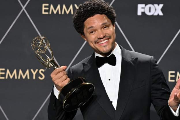 Trevor Noah Makes History as First African and Black Emmy Winner in Outstanding Talk Series Category